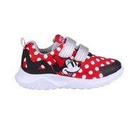 Baskets enfant - Cerda - Minnie - Semelle légère EVA - Scratch - Rouge - Pointure 30 31