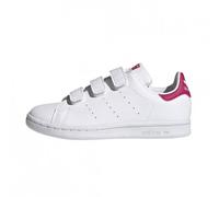 ADIDAS Stan Smith Enfant Velcro Blanc/Rose