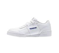 Basket Reebok WORKOUT PLUS Junior - CN1826 - Cuir - Blanc - Femme - ZZYSH - Lacets - Plat 36