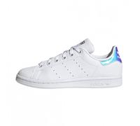 Baskets Enfant En Cuir Blanc, Bleu 36