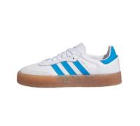 Baskets Enfant En Cuir Blanc, Bleu Ciel 37 1/3