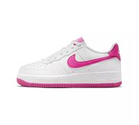 Baskets Enfant En Cuir Blanc Et Rose 38 1/2