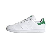 Baskets Enfant En Cuir Blanc, Vert 36