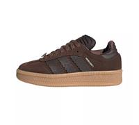 Baskets Enfant En Cuir Marron Beige/ecru 36