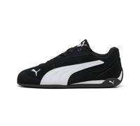 Baskets Enfant En Cuir Noir, Blanc 38