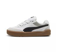 Baskets Enfant En Daim Blanc/noir 39
