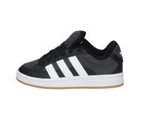 Baskets Enfant En Daim Noir, Blanc 38 2/3