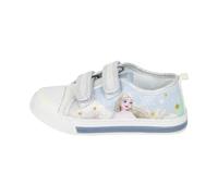 Baskets Enfant Frozen - Blanc et Bleu - Taille 29 - Fermeture Velcro - Baskets avec lumières et Semelle PVC - Fabriquées en Coton - Produit Original Fabriqué en Espagne