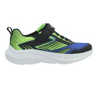 Skechers MICROSPEC Velocity Baskets pour garçon Synthétique/Textile/Bleu/Vert Citron Pointure 34