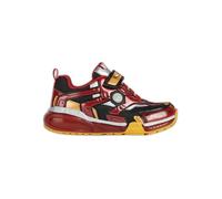 Baskets enfant Geox Bayonyc - noir/rouge - Sneakers basses junior respirantes 24
