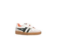 Baskets enfant Gola Eagle Strap - white/dark khaki/moody orange/gum 27