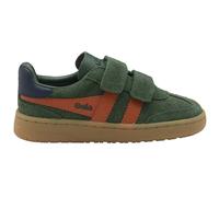 Gola Baskets unisexes pour enfant Viper Strap, Vert persistant/orange orange/bleu marine/gomme, 1 Little Kid