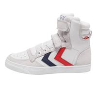hummel Baskets montantes enfant SLIMMER STADIL LEATHER HIGH JR in Blanc 32