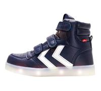 Baskets enfant - HUMMEL - Stadil Flash - Daim-Nubuck - Bleu - Lacets 35