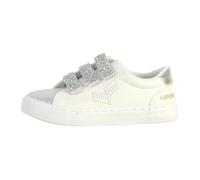 Baskets Enfant - KAPORAL - Tippy - Scratchs argentés - Imprimé python - Blanc 32