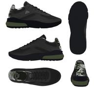 Baskets enfant Kappa Saigon camo - black/green parsley 35