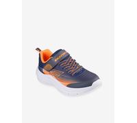 Skechers Microspec Advance Basket, Navy/Orange, 32 EU