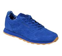 Baskets Enfant mixte - REEBOK - Classic Leather TDC BD5052 - Bleu - Daim-Nubuck - Lacets 36 1/2