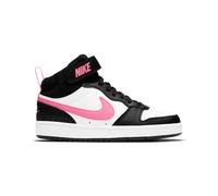 Nike Mixte Enfant Court Borough Mid 2 (GS) Fashion-Sneakers, Black Sunset Pulse White, 37.5 EU