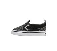 Vans Slip ons enfant TD Slip-On V (Checkerboard) Blk/Pewter in Noir 26 1/2