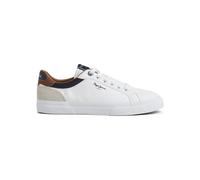 Pepe Jeans Kenton Court Leather Sneakers White