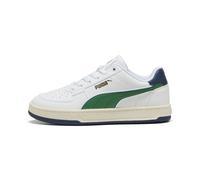 PUMA Baskets Caven 2.0 Retro Jr Unisexes pour Enfant, Puma Blanc Archive, Vert, Blanc Chaud, 36 EU