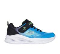 Skechers Meteor-Lights-Krendox Baskets de Sport pour garçon, Bleu, 34 EU