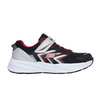 Skechers Baskets MICROSPEC TREAD garçon Rouge/Noir/Argent Taille 33