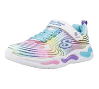 Baskets Enfant - SKECHERS WAVY BEAMS - Blanc - Lacets - Textile 32