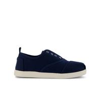 TOMS Cordones Plus Basket, Toile Bleu Marine, 35 EU