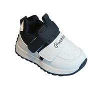 Baskets Enfants Chaussures Fille en Respirant Épaisse Mode Course Sneakers Bébé à Décontractées Légères Plateforme Basquette en Bout Rond Athlétiques Composé Été Automne (Black, 25 Toddler)