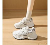 Baskets épais pour ados/jeunes, nouvelles chaussures de sport à semelle épaisse 2025, confortables et respirantes pour ados/jeunes, automne CN36,CN37,CN38,CN39,CN40,CN41