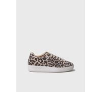 Baskets et cuir pour femme en animal print | ARIADNA 36