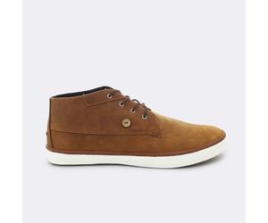 Baskets Faguo basket wattle leather Marron 48