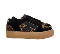 Baskets Faguo WALNUT PLATFORM TENNIS WOV-SUEDE pour Femme 38 Noir