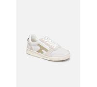 Baskets Faguo BASKETS HAZEL LEATHER W pour 36 Blanc