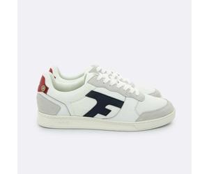 Baskets Faguo Hazel Leather Blanc 42