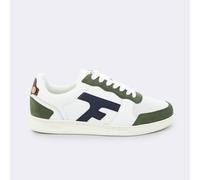 Baskets Faguo hazel leather suede Blanc 41