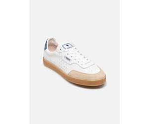 Baskets Faguo LUMBO LEATHER SUEDE M pour Homme 43 Blanc