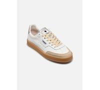 Baskets Faguo LUMBO LEATHER SUEDE pour Femme 41 Blanc