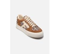 Baskets Faguo WALNUT PLATFORM TENNIS WOV-SUEDE pour Femme 37 Beige