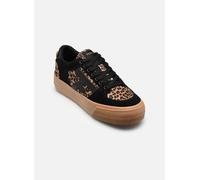 Baskets Faguo WALNUT PLATFORM TENNIS WOV-SUEDE pour Femme 41 Noir