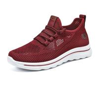 Baskets Femme Basket Running Femme Basket Rouge Chaussure Orthopedique Sport Chaussures De Randonnée Marche sans Lacets Shoes 39 Orthopédiques 37 Noire Chic Confortable Tennis Blanche Fille 36 Course