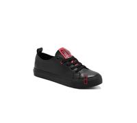 Baskets Femme Big Star EE274303 Noir - Lacets - Synthétique - Plat 38