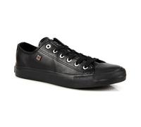 Baskets Femme Big Star INT607 Noir - Lacets - Synthétique - Talon Plat 37