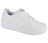 Skechers Femme Sport Court 2.0-Core Essentia Baskets Plimsolls, Blanc Opulenter Garten, 38 EU