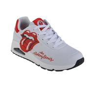 Baskets Femme - Blanc - Skechers Uno-Rolling Stones Single 35 1/2