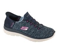 Chaussures Skechers Summits Slip-Ins bleu rose femme - 36.5