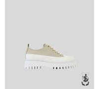 Baskets femme Bronx Groov-y low lace up Canvas Marron 40