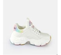 BUFFALO Baskets basses mélange de couleurs / blanc, Taille 40